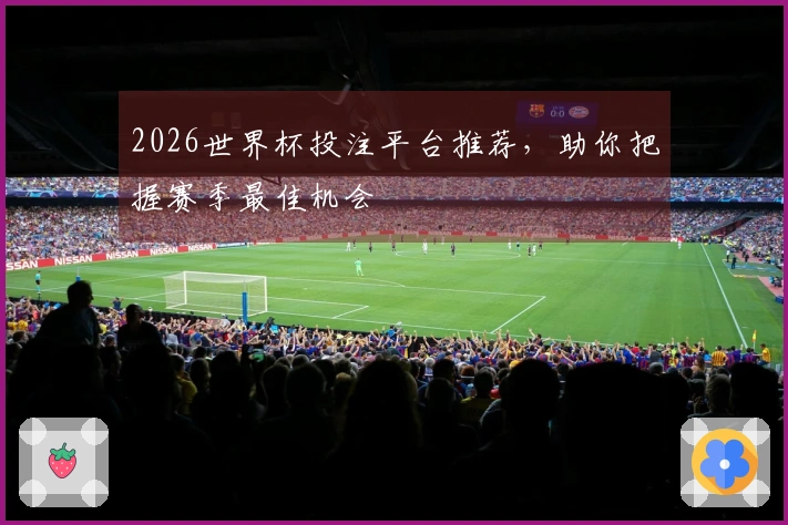 2026世界杯投注平台推荐，助你把握赛季最佳机会
