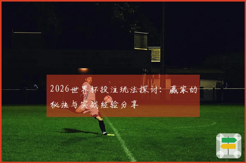 2026世界杯投注玩法探讨：赢家的秘诀与实战经验分享